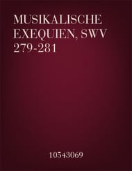 Musikalische Exequien, SWV 279-281 Instrumental Parts Instrumental Parts cover